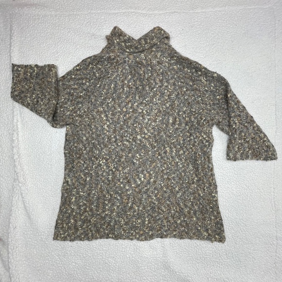 Women’s Susan Bristol 1X Tan Cardigan Sweater - Picture 2 of 13